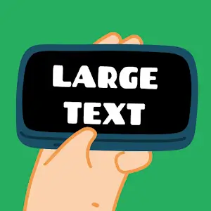 Large Text mod apk